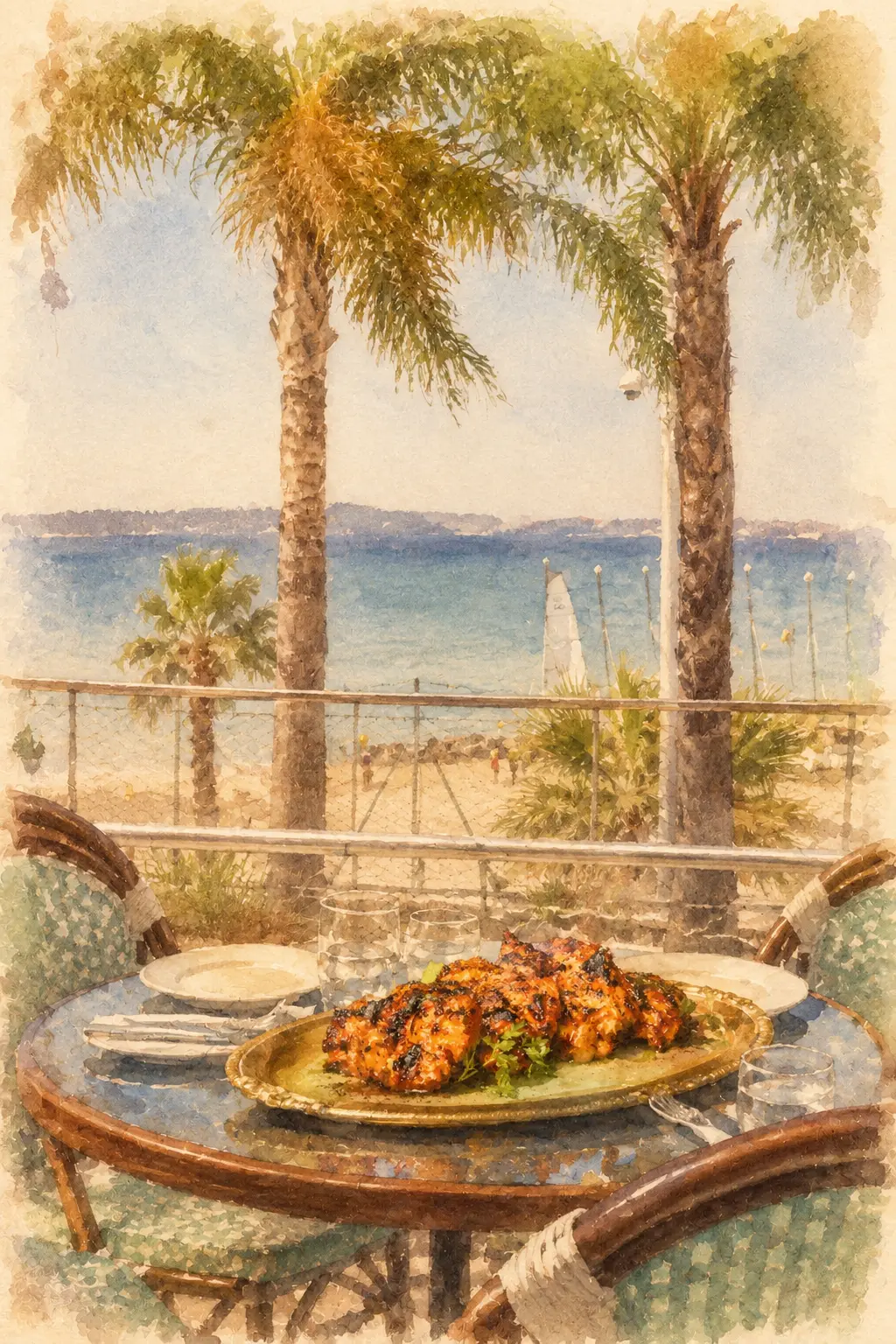 Exploring Indian Food in Nice A Riviera Dining Walk from Beach to Bistro img